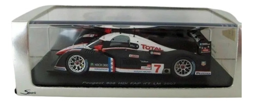 S1272 Peugeot 908 Hdi-fap #7 Lm 2007 1/43 Spark