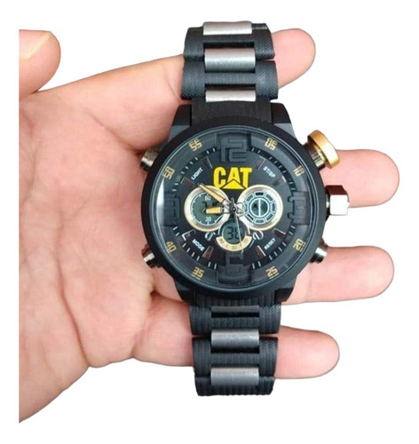 Reloj Casual Para Hombre Análogo Digital Elegante De Lujo 