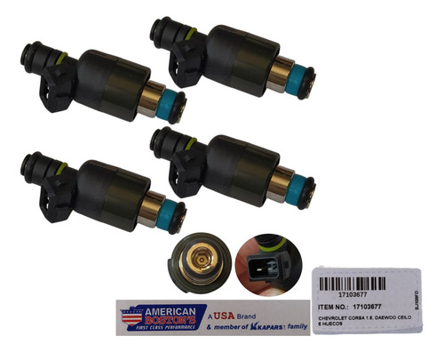 Inyector Gasolina Corsa 1.6 Cielo 1.5 Lanos 1.5 1.6 Grueso