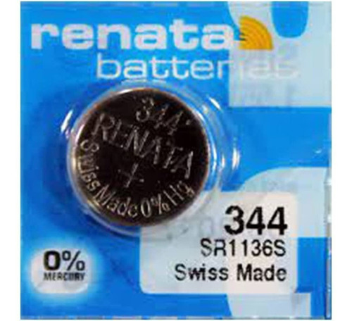 Renata 344 Button Cell - Bateria Para Reloj (5 Unidades)
