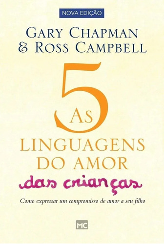 Imagem 1 de 1 de Livro As Cinco Linguagens Do Amor Das Crianças Gary Champman