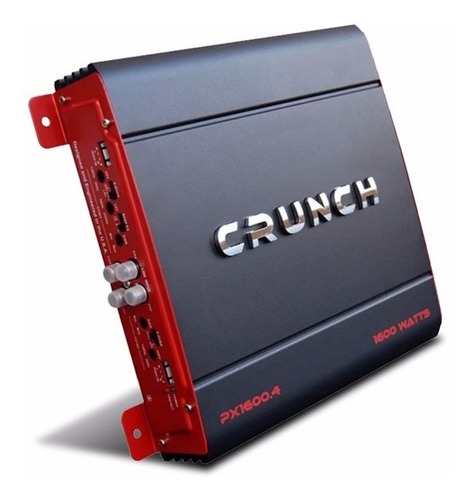 Amplificador Crunch Px1600.4 Clase A/b 4 Canales 1600w Max