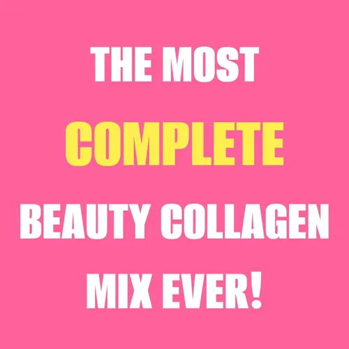Mezcla De Belleza Colágeno Bayas 5 Tipos Colágeno Musgo Mari
