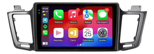 Central Multimidia Rav4 13/19 9p Android 2gb 64gb Carplay