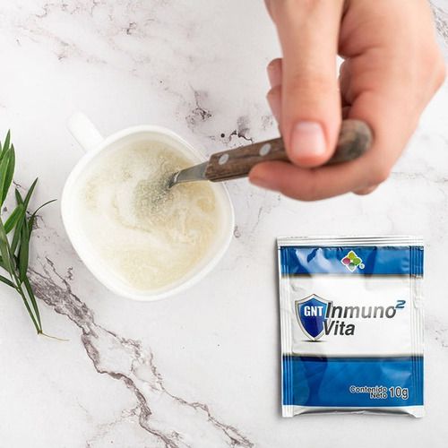 Inmunovita Polvo Suero Leche Calostro Ganoderma 30 Sobre 10g