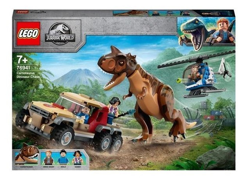 Imagen 1 de 4 de Lego Jurassic World - Carnotaurus Dinosaur Chase - 76941