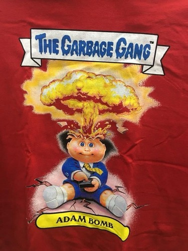 The Garbage Gang Adam Bomb - Animacion - Polera- Cyco Record