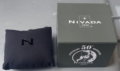 Original Estuche Caja Para Reloj Nivada 50 Aniversario