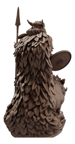 Estátua Imagem Freya Mitologia Nórdica - Versão Heróica Cor Cor Madeira