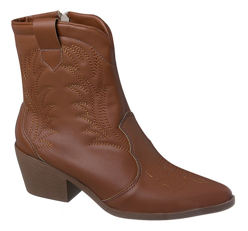 Bota Feminina Country Moda Texana Atual Blogueiras Prata  