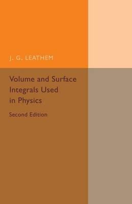 Libro Cambridge Tracts In Mathematics: Volume And Surface...