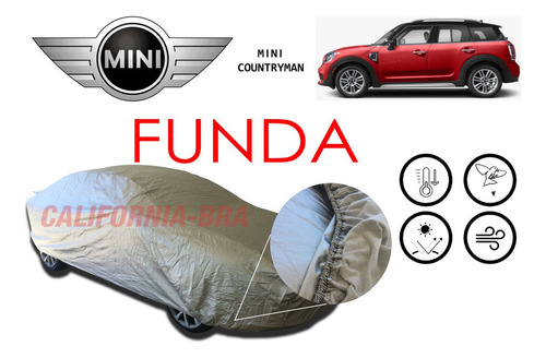 Cover Afelpada Broche Eua Mini Cooper Mini Countryman 2018