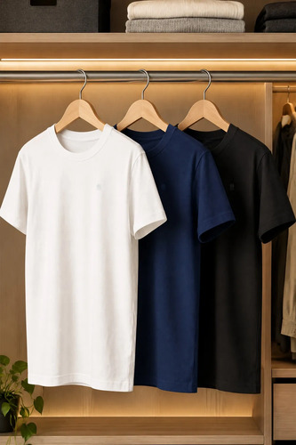 Kit com 3 Camisetas Polo Wear