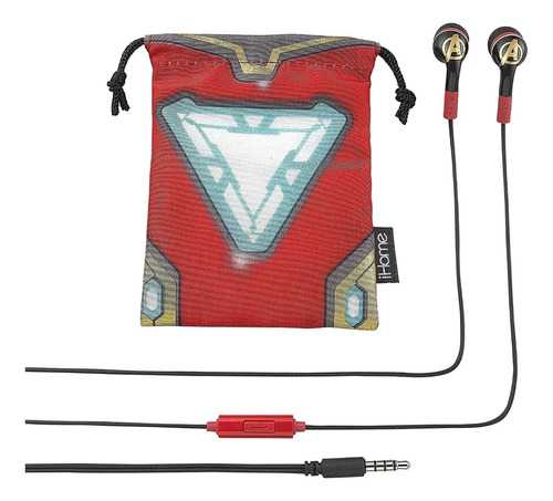 Auriculares Audífonos Manos Libres Marvel Avengers Infinity 