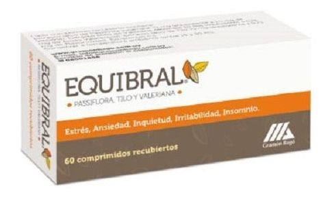 Equibral® X 60 Comprimidos - Tranquilizante