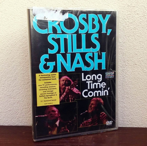 Crosby, Stills & Nash - Long Time Comin * Dvd Nuevo Cerrado