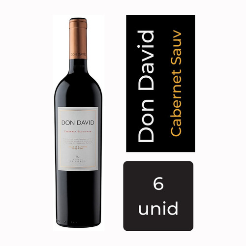 Vino Don David Cabernet Sauvignon 750ml X6 Mp Drinks