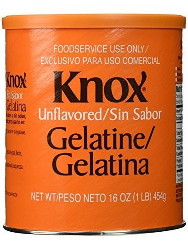 Gelatina Knox Sin Sabor 48 Oz (3 Paquetes)