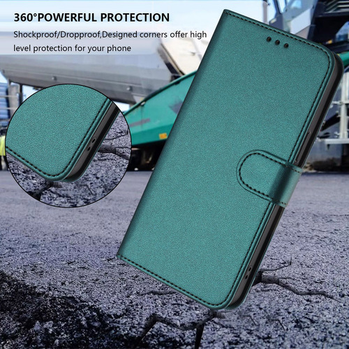 Funda Para Oppo Reno 12 5g/12 Pro 5g/12f 5g/12f 4g/12f 5g/12fs 5g A Prueba De Golpes, Cartera De Piel, 3 Ranuras Para Tarjetas, Bolsillo Para Efectivo
