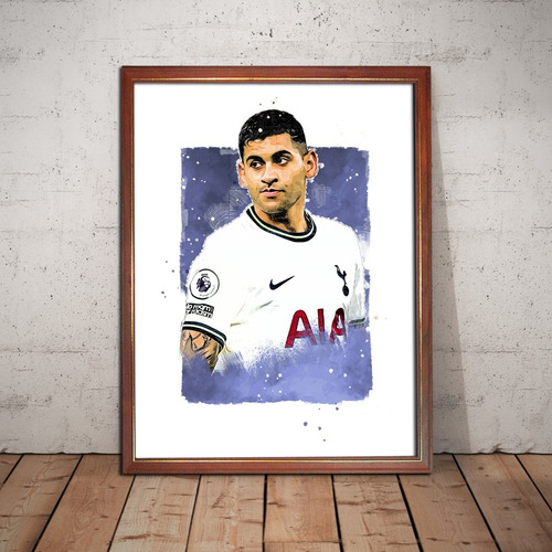 Cuadro Decorativo Cristian Cuti Romero En Tottenham Spurs