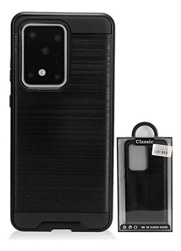 Funda Para Galaxy S20 Ultra 6.9puLG (sm-g988) Negro 6.9pu -2