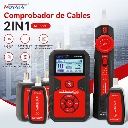 Noyafa Nf-858c Wire Tracker Network Cable Tester