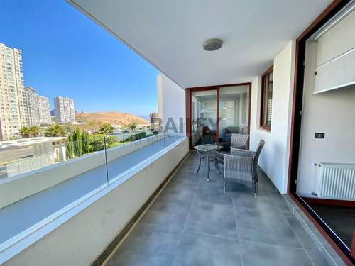 Departamento En Arriendo Amoblado De 2 Dorm. En Concón