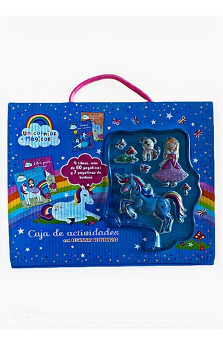 Unicornios Mágicos. Caja De Actividades Con Pegatinas De Bur