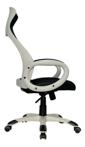 Imagen 2 de 4 de Silla Gamer De Oficina Pasto Marco Gris Basculante
