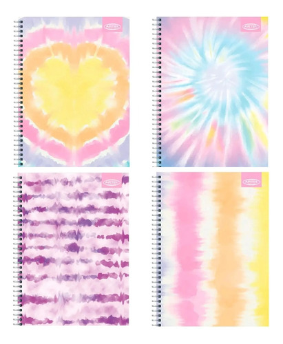 Cuaderno Triple Carta Artel 150 Hojas Tie Dye - Unidad