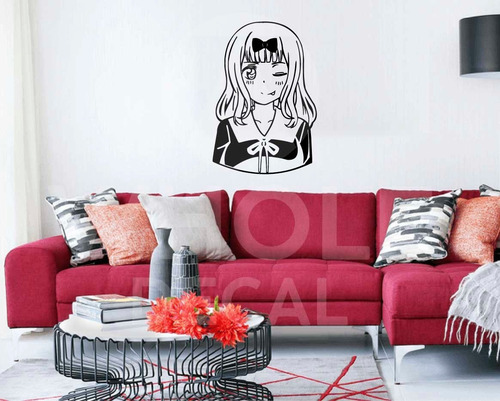 Vinilo De Pared Love Is War Chika Fujiwara Anime Decal