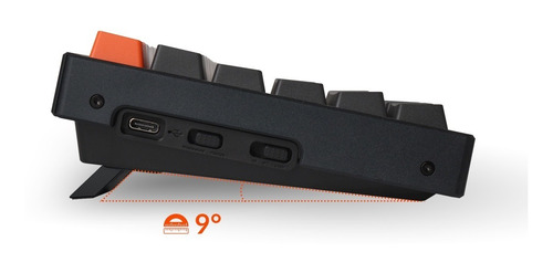 Imagen 6 de 6 de Teclado Keychron K2 V2 Hot Swapp White Led Brown Switches