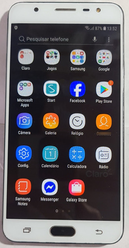 Samsung J7 Prime 32gb 3ram Revisado 10x Sem Juros Só Hoje Azul-escuro (Usado)