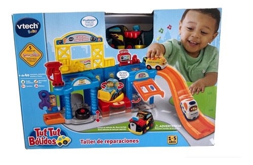 Vtech Tut Tut Bólidos Pista Estación Taller De Reparaciones 