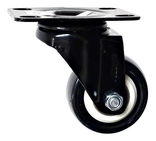 Rodizio Giratório Preto 1.5/8'' S/ Freio Black - Colson