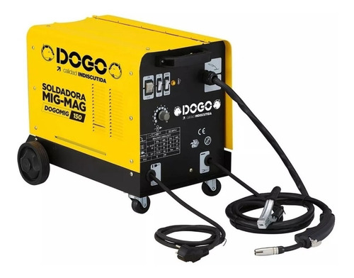 Imagen 1 de 3 de Soldadora Electrica Dogo Mig 150 Monofasica