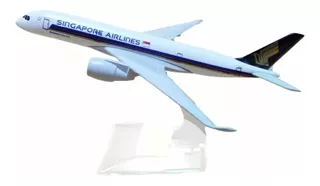 Avion A Escala Airbus A350 Singapore Airlines Aircraft 16cm