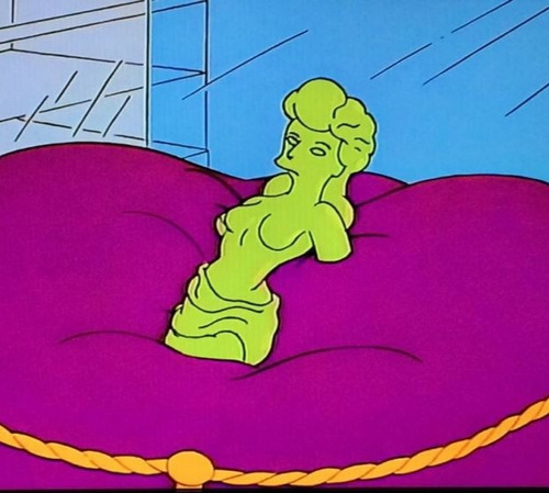 Imagen 2 de 6 de Venus De Milo Figura Coleccionable Simpsons