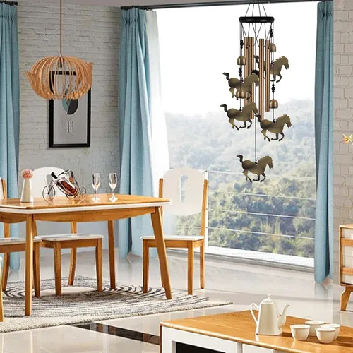 Campanillas De Viento De Caballo Para Decoracion Al Aire Lib