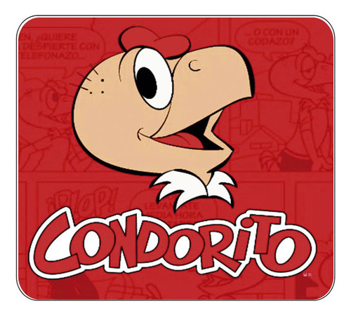 Mousepad Condorito Revista Vintage Regalo Personalizado 1275