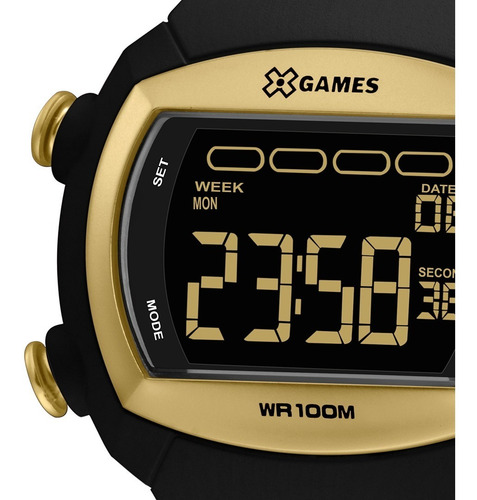 Relogio Masculino X-games Xlppd052 Pxpx Digital Retangular