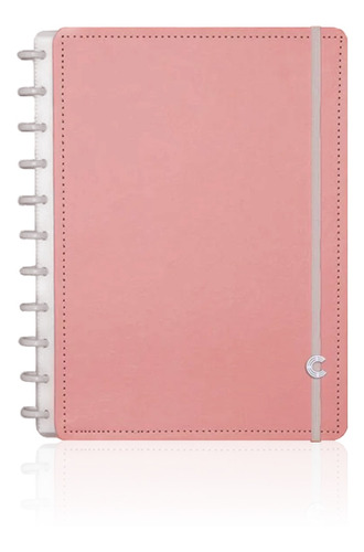 Caderno Inteligente Grande Rose Pastel