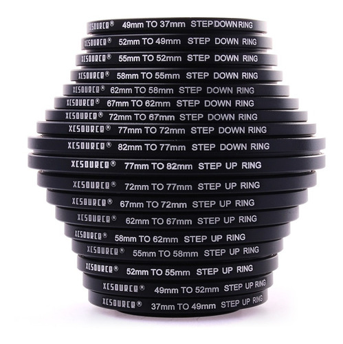 Imagen 4 de 10 de Aro Anillo Adaptador Step Up Ring 82mm A 37mm Lente Filtro