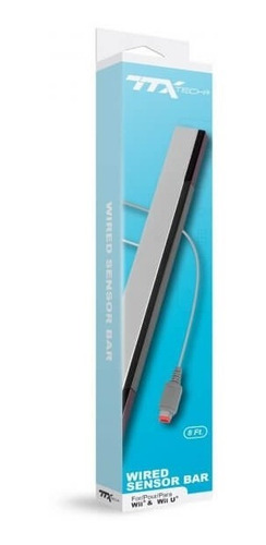 Barra Sensora Alambrica Compatible Con Wii Y Wii U Ttx Tech