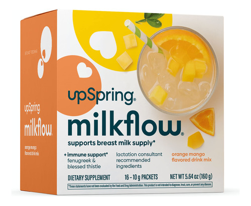 Upspring Milkflow - Suplemento De Lactancia Materna De Apoyo