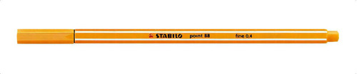 Bolígrafo Stabilo Point 88 88/54, 0,4 mm, varios colores, color naranja