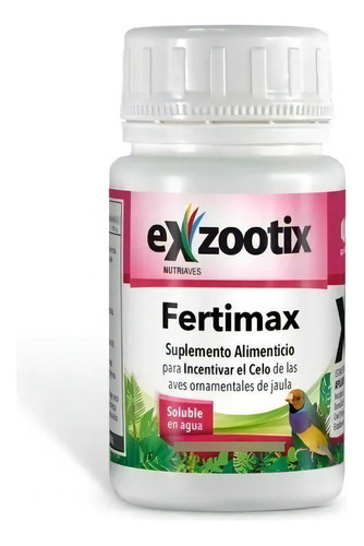 Fertimax Exzootix Suplemento Para Incentivar El Celo En Aves