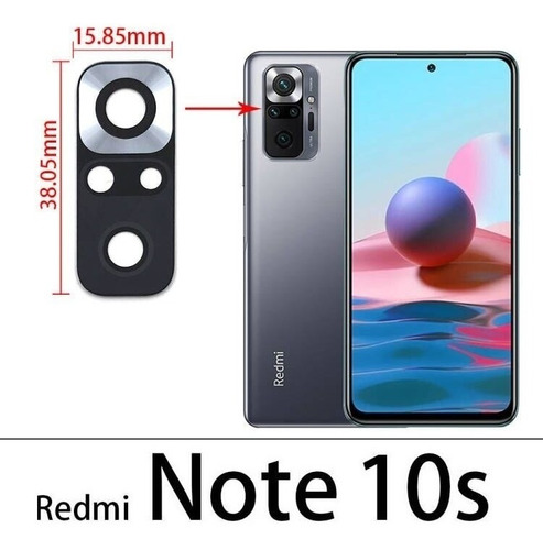 Imagen 4 de 5 de Lente Camara Xiaomi Redmi 10 Redmi Note 10 Note 10 5g