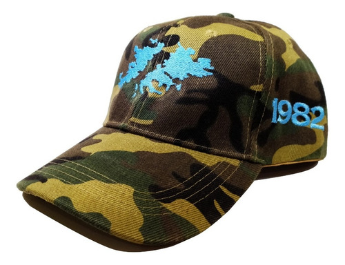 Imagen 3 de 5 de Gorra Islas Malvinas Cap Bordadas Tacticas Camuflada C/copa
