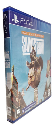 Saints Row Day One Edition Ps4 Lacrado Mídia Física (Usado)